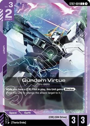 Image of Gundam Virtue (ST07-004) (ST07-004) - Starter Deck 07 Celestial Drive