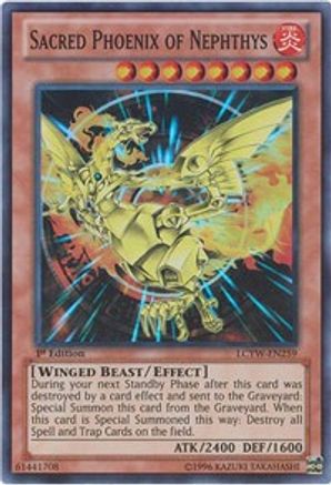 Image of Sacred Phoenix of Nephthys (LCYW-EN259) - Legendary Collection 3: Yugi's World Unlimited