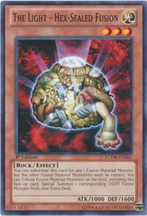 Image of The Light - Hex-Sealed Fusion (LCYW-EN262) - Legendary Collection 3: Yugi's World Unlimited