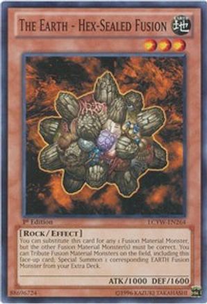 Image of The Earth - Hex-Sealed Fusion (LCYW-EN264) - Legendary Collection 3: Yugi's World Unlimited