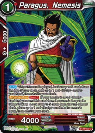 Image of Paragus, Nemesis (BT29-020) - Fearsome Rivals