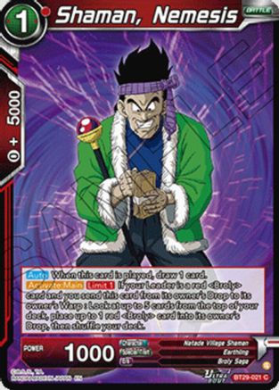 Image of Shaman, Nemesis (BT29-021) - Fearsome Rivals