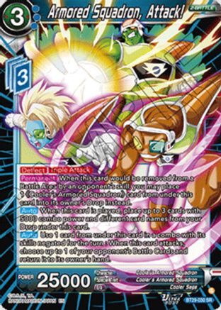 Image of Armored Squadron, Attack! (BT29-030) - Fearsome Rivals Foil