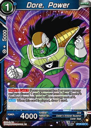 Image of Dore, Power (BT29-037) - Fearsome Rivals Foil