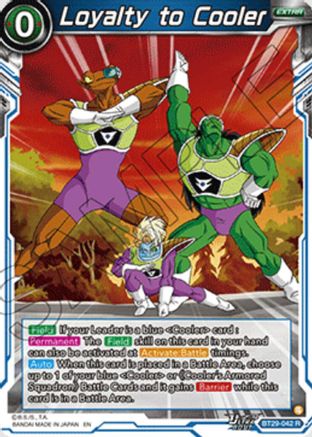 Image of Loyalty to Cooler (BT29-042) - Fearsome Rivals Foil
