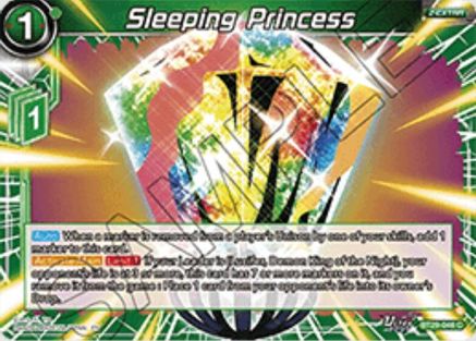 Image of Sleeping Princess (BT29-046) - Fearsome Rivals Foil