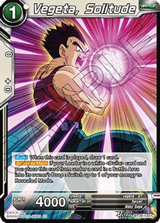 Image of Vegeta, Solitude (BT29-120) - Fearsome Rivals