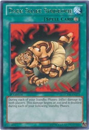 Image of Dark Snake Syndrome (LCYW-EN271) - Legendary Collection 3: Yugi's World 1st Edition