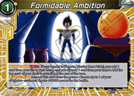 Image of Formidable Ambition (BT29-061) - Fearsome Rivals