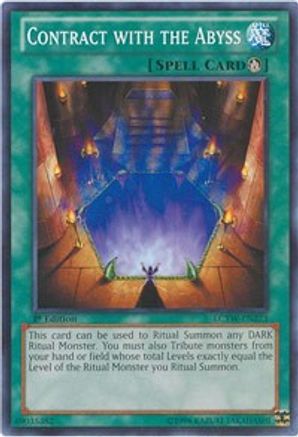 Image of Contract with the Abyss (LCYW-EN273) - Legendary Collection 3: Yugi's World Unlimited