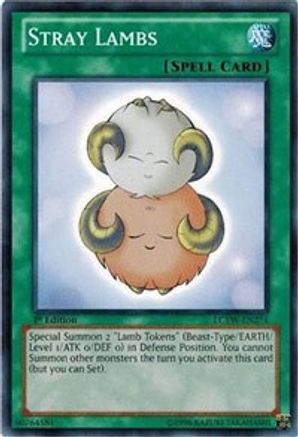 Image of Stray Lambs (LCYW-EN274) - Legendary Collection 3: Yugi's World 1st Edition