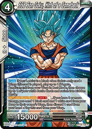 Image of SSB Son Goku, Hint of a Comeback (BT29-108) - Fearsome Rivals