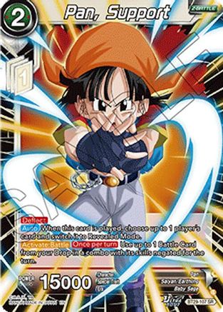 Image of Pan, Support (BT29-107) - Fearsome Rivals Foil