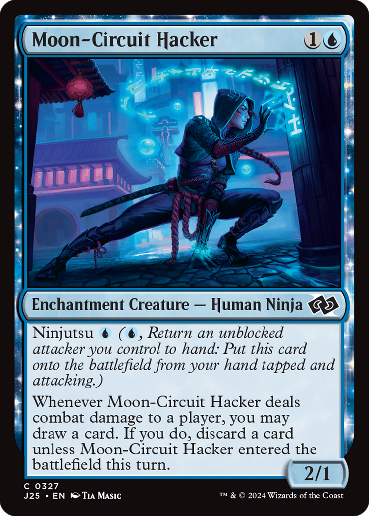Image of Moon-Circuit Hacker (J25-327) - Foundations Jumpstart: (enchantment)