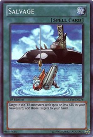 Image of Salvage (LCYW-EN276) - Legendary Collection 3: Yugi's World 1st Edition