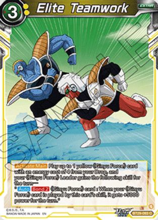 Image of Elite Teamwork (BT29-083) - Fearsome Rivals