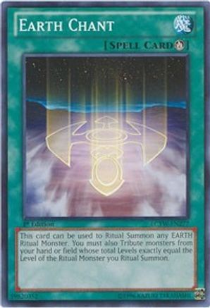 Image of Earth Chant (LCYW-EN277) - Legendary Collection 3: Yugi's World 1st Edition