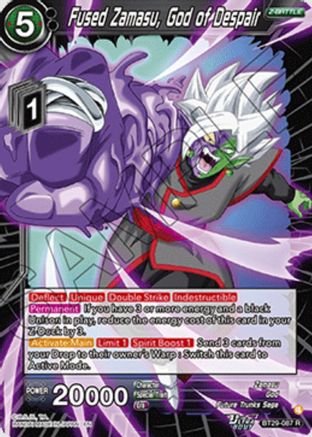Image of Fused Zamasu, God of Despair (BT29-087) - Fearsome Rivals