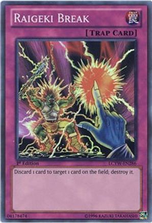 Image of Raigeki Break (LCYW-EN286) - Legendary Collection 3: Yugi's World Unlimited