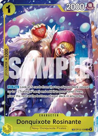 Image of Donquixote Rosinante - OP12-108 (OP12-108) - The Azure Sea's Seven Foil