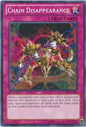 Image of Chain Disappearance (LCYW-EN289) - Legendary Collection 3: Yugi's World 1st Edition
