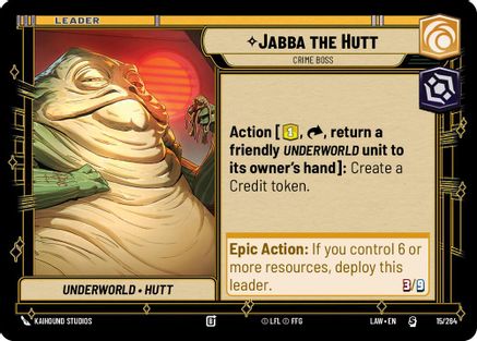 Image of Jabba the Hutt - Crime Boss (15/264) - A Lawless Time