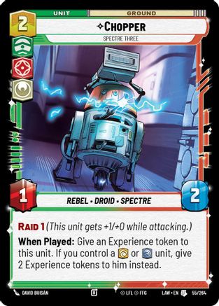 Image of Chopper - Spectre Three (55/264) - A Lawless Time