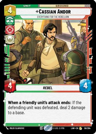 Image of Cassian Andor - Everything for the Rebellion (56/264) - A Lawless Time