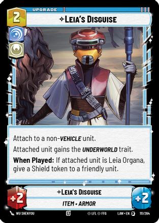 Image of Leia's Disguise (111/264) - A Lawless Time
