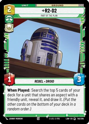 Image of R2-D2 - Part of the Plan (145/264) - A Lawless Time