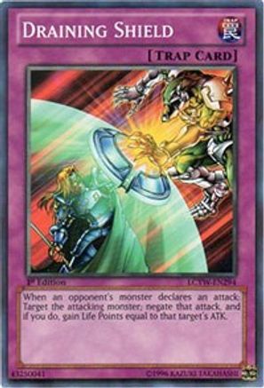 Image of Draining Shield (LCYW-EN294) - Legendary Collection 3: Yugi's World Unlimited