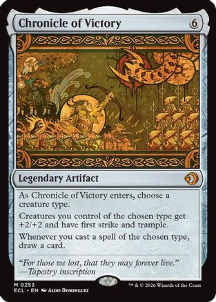 Image of Chronicle of Victory (ECL-253) - Lorwyn Eclipsed