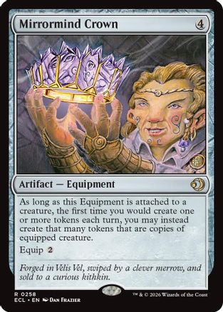 Image of Mirrormind Crown (ECL-258) - Lorwyn Eclipsed Foil
