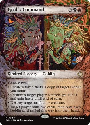 Image of Grub's Command (Showcase) (ECL-340) - Lorwyn Eclipsed