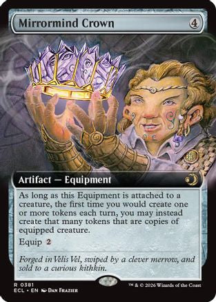 Image of Mirrormind Crown (Extended Art) (ECL-381) - Lorwyn Eclipsed