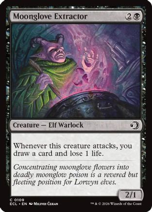 Image of Moonglove Extractor (ECL-109) - Lorwyn Eclipsed Foil