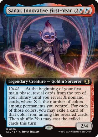 Image of Sanar, Innovative First-Year (Extended Art) (ECL-378) - Lorwyn Eclipsed