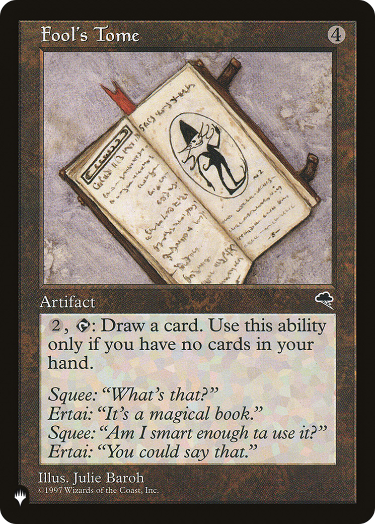 Image of Fool's Tome (LIST-TMP-289) - The List