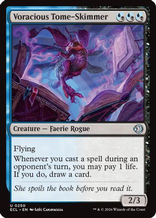 Image of Voracious Tome-Skimmer (ECL-250) - Lorwyn Eclipsed