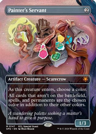 Image of Painter's Servant (Borderless) (SPG-147) - Special Guests