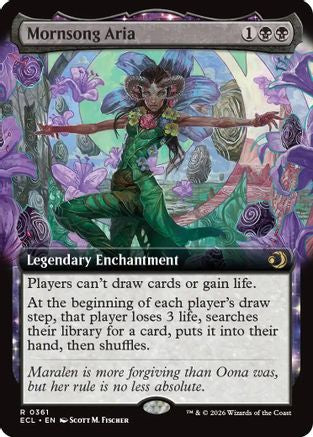 Image of Mornsong Aria (Extended Art) (ECL-361) - Lorwyn Eclipsed