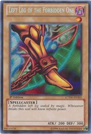 Image of Left Leg of the Forbidden One (LCYW-EN303) - Legendary Collection 3: Yugi's World Unlimited