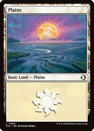 Image of Plains (0269) (ECL-269) - Lorwyn Eclipsed Foil