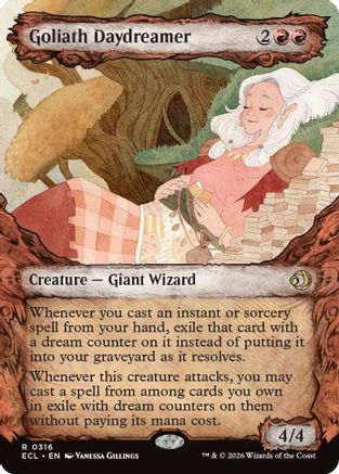 Image of Goliath Daydreamer (Showcase) (ECL-316) - Lorwyn Eclipsed