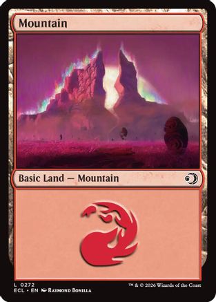Image of Mountain (0272) (ECL-272) - Lorwyn Eclipsed