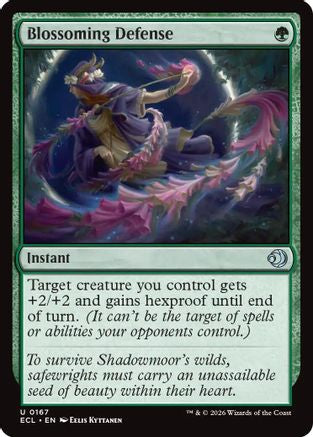Image of Blossoming Defense (ECL-167) - Lorwyn Eclipsed Foil