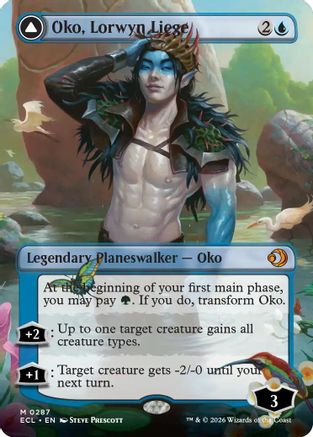 Image of Oko, Lorwyn Liege (Borderless) (ECL-287) - Lorwyn Eclipsed