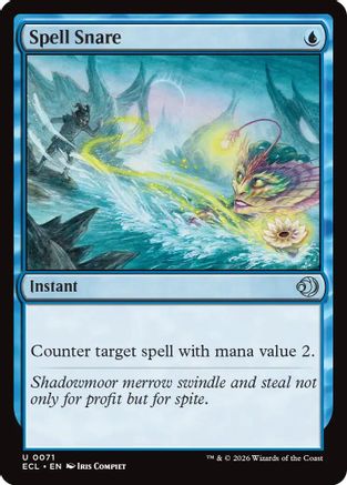 Image of Spell Snare (ECL-071) - Lorwyn Eclipsed Foil