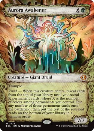 Image of Aurora Awakener (Showcase) (ECL-323) - Lorwyn Eclipsed