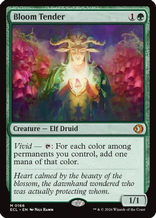 Image of Bloom Tender (ECL-166) - Lorwyn Eclipsed